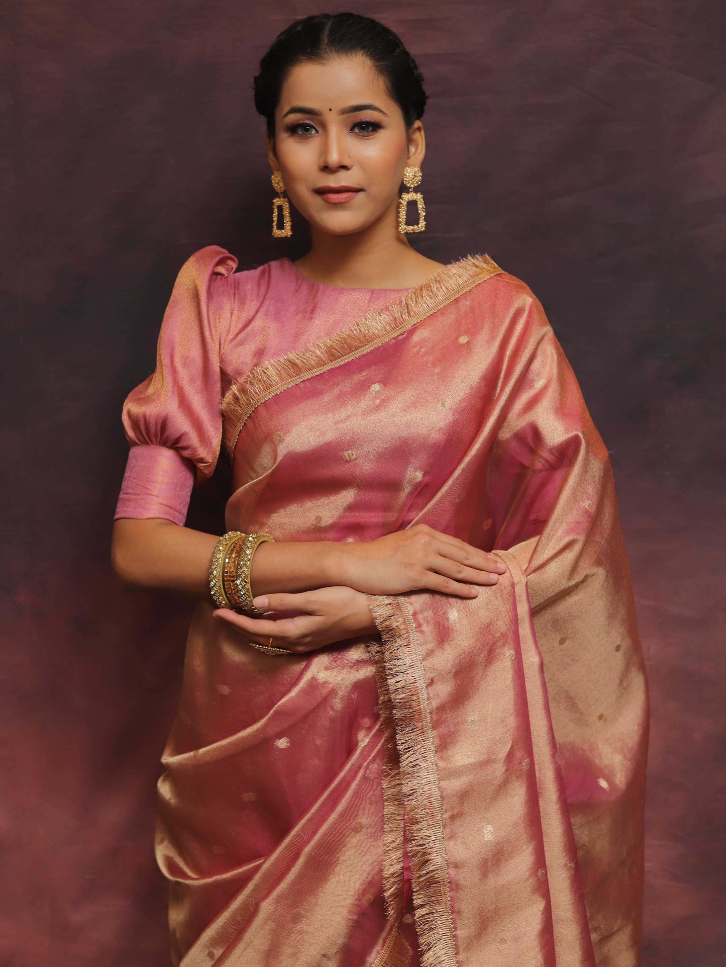 Banarasi Blend Tissue Silk Saree