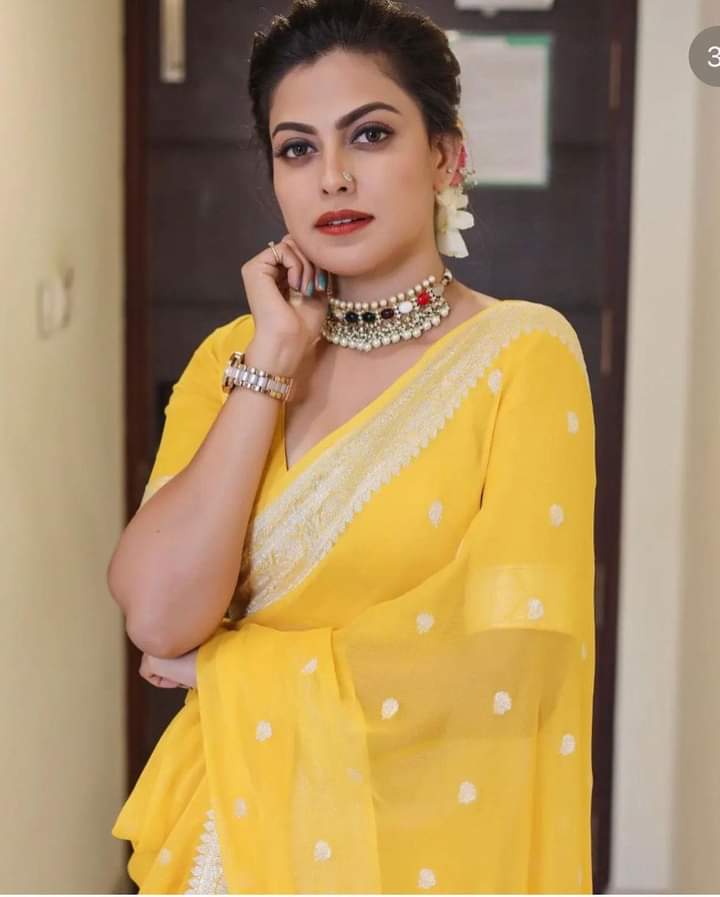 Tascany Banarasi Pure Khaddi Georgette Kadwa Saree