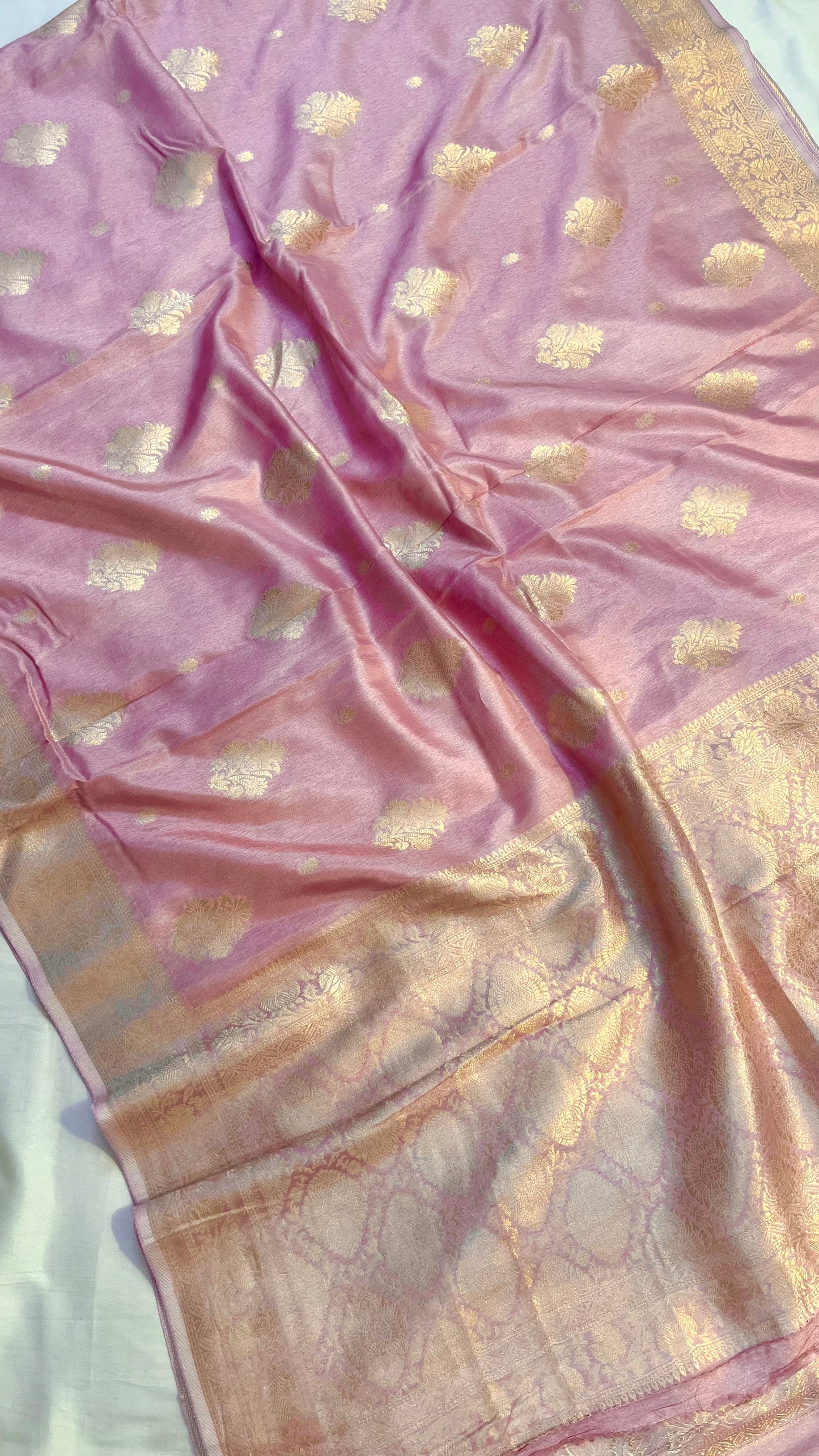 Banarasi Blend Pure Mashru Silk Saree
