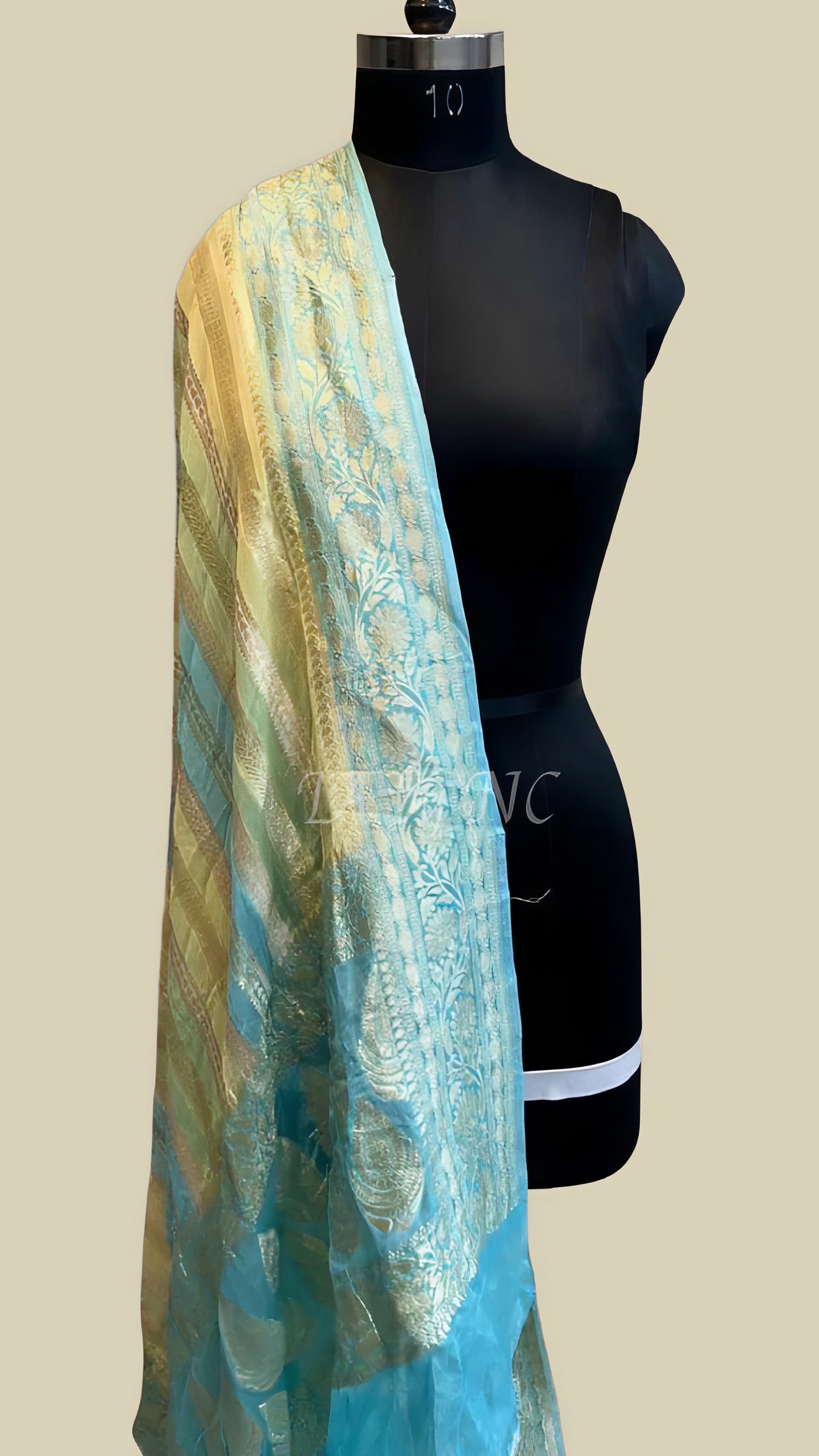 Banarasi Pure Khaddi Georgette Dupatta