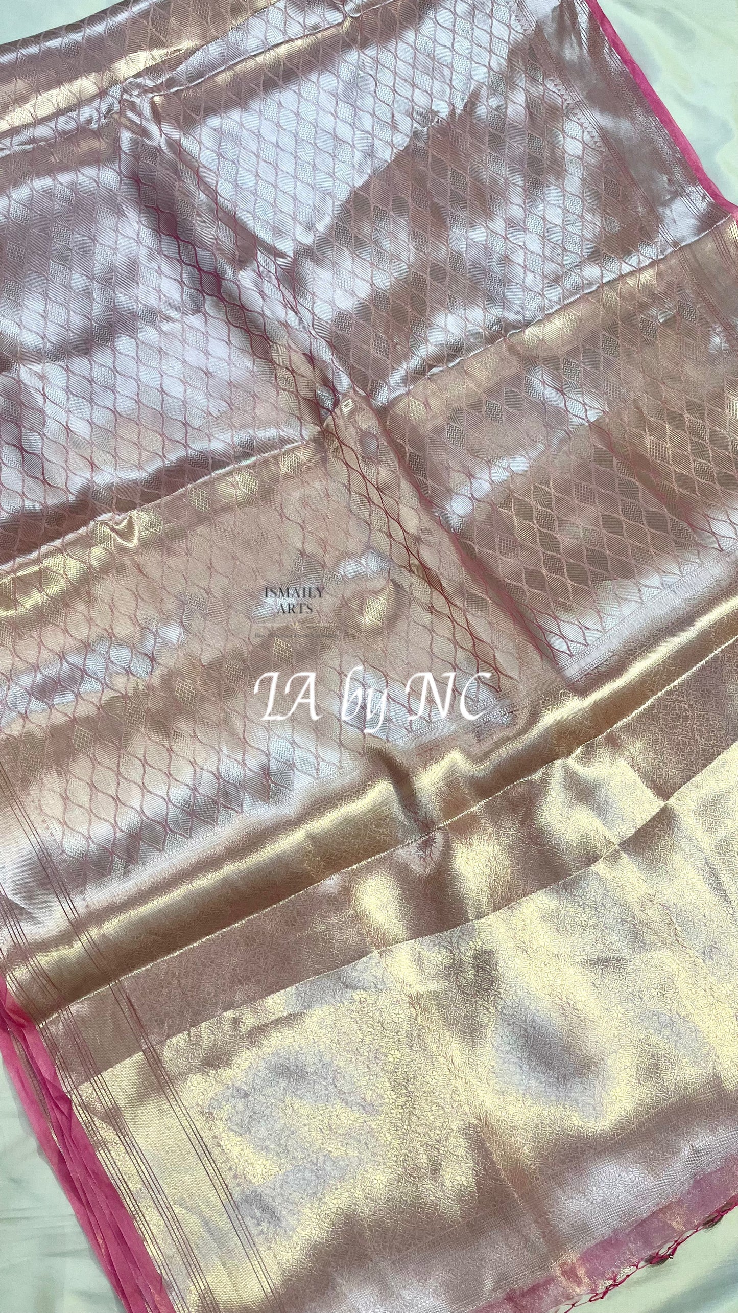 Baby Banarasi Pure Tissue Silk Brocade Saree