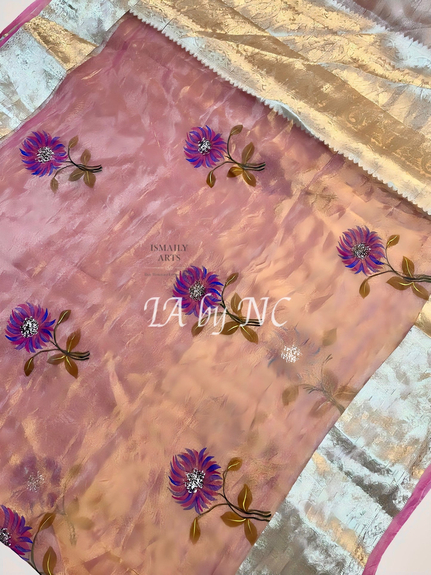 Baby Banarasi Pure Tissue Silk Saree