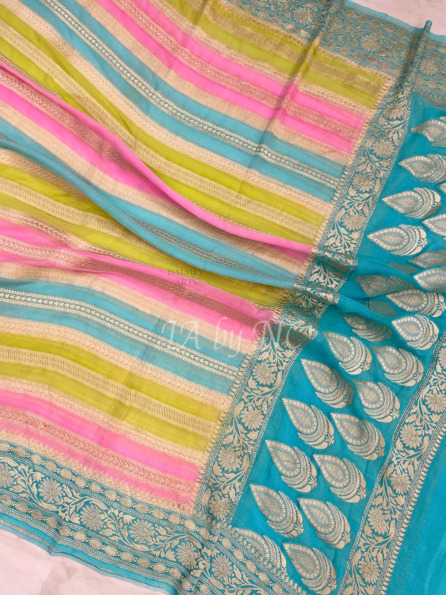 Banarasi Pure Khaddi Georgette Dupatta