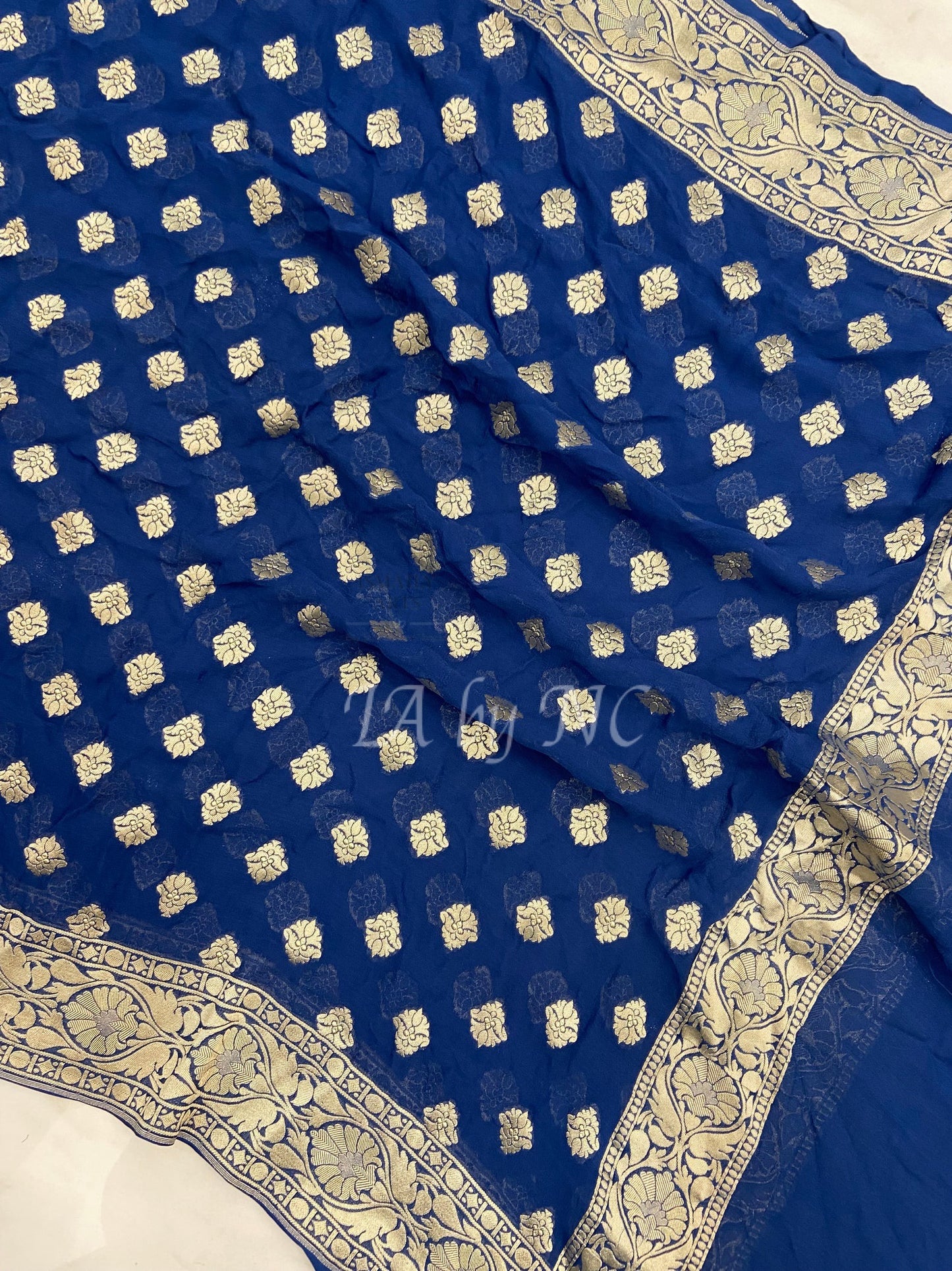 Egyptian Banarasi Pure Khaddi Georgette Dupatta