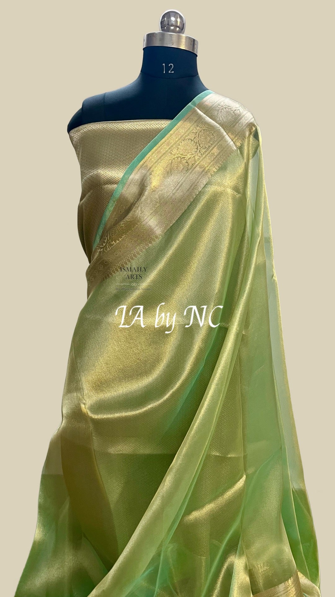Kelly Banarasi Pure Tissue Silk Saree