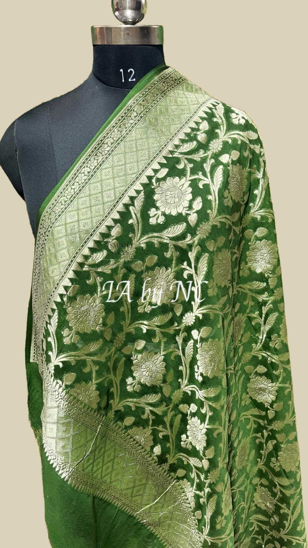 Forest Banarasi Pure Khaddi Georgette Dupatta