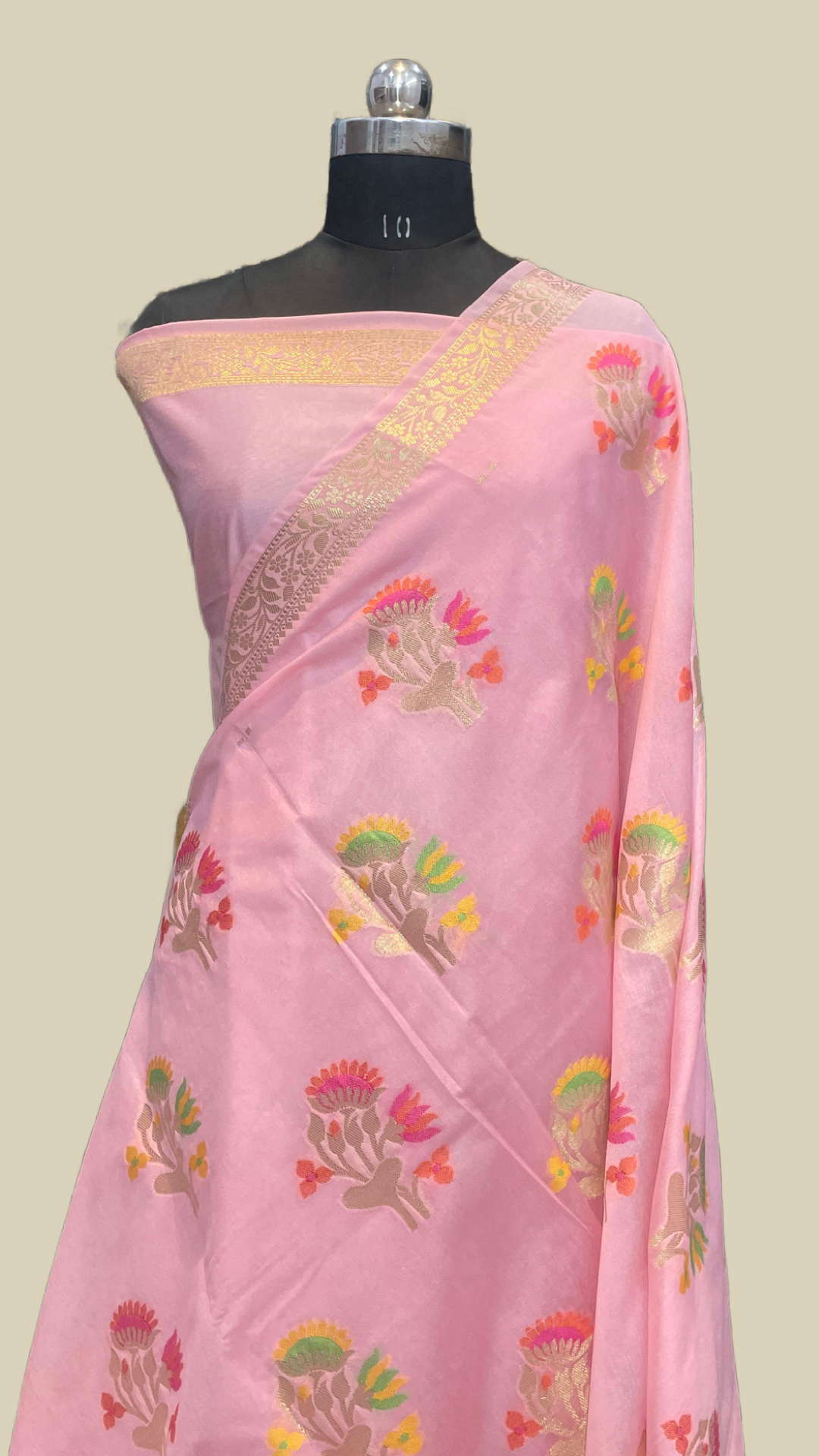 Banarasi Blend Khaddi Georgette Tilfi Saree
