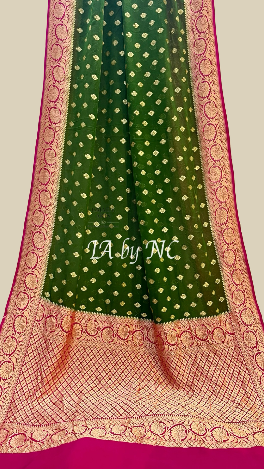 Fern Banarasi Pure Khaddi Georgette Sarees