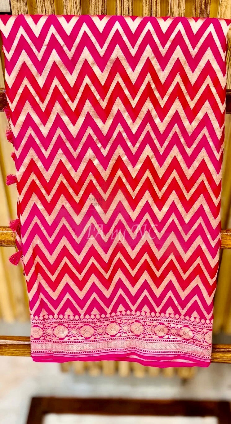 Banarasi Pure Khaddi Georgette Dupatta