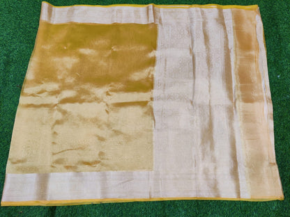 Amber Banarasi Pure Tissue Silk Saree