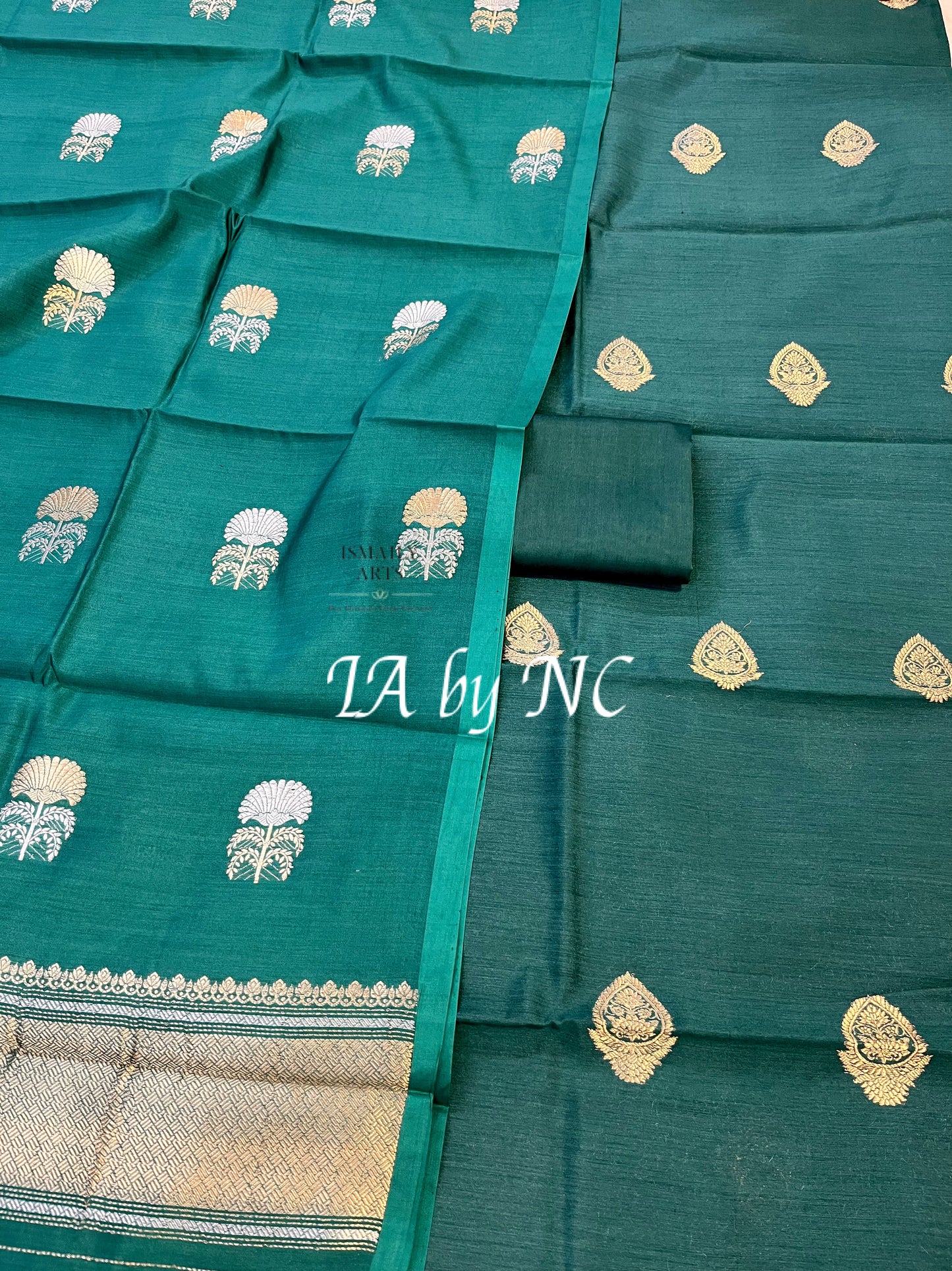 Sacramento Banarasi Pure Munga Silk Dress Materials