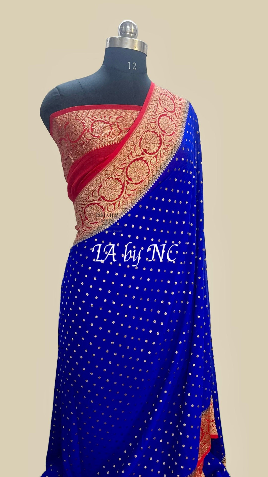 Royal Banarasi Pure Khaddi Georgette Saree