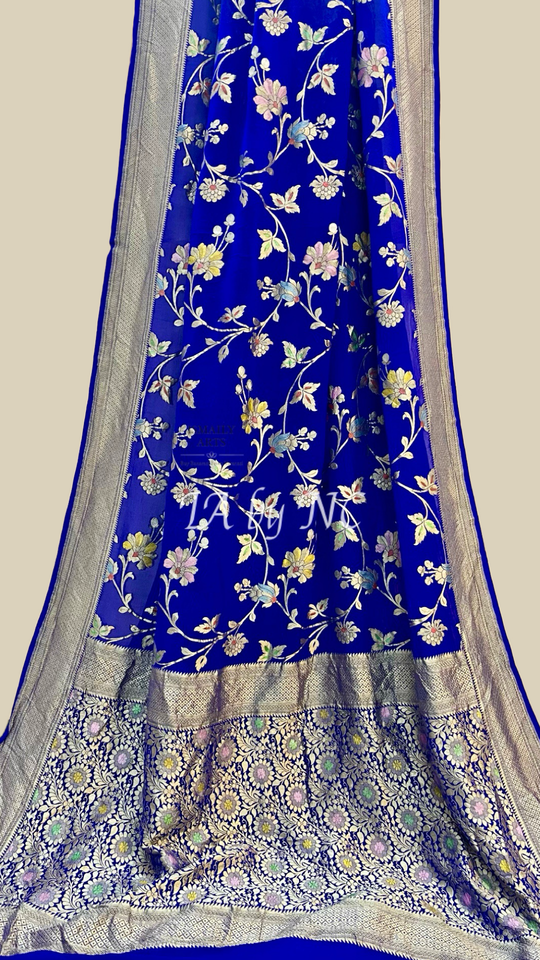 Royal Banarasi Pure Khaddi Georgette Saree