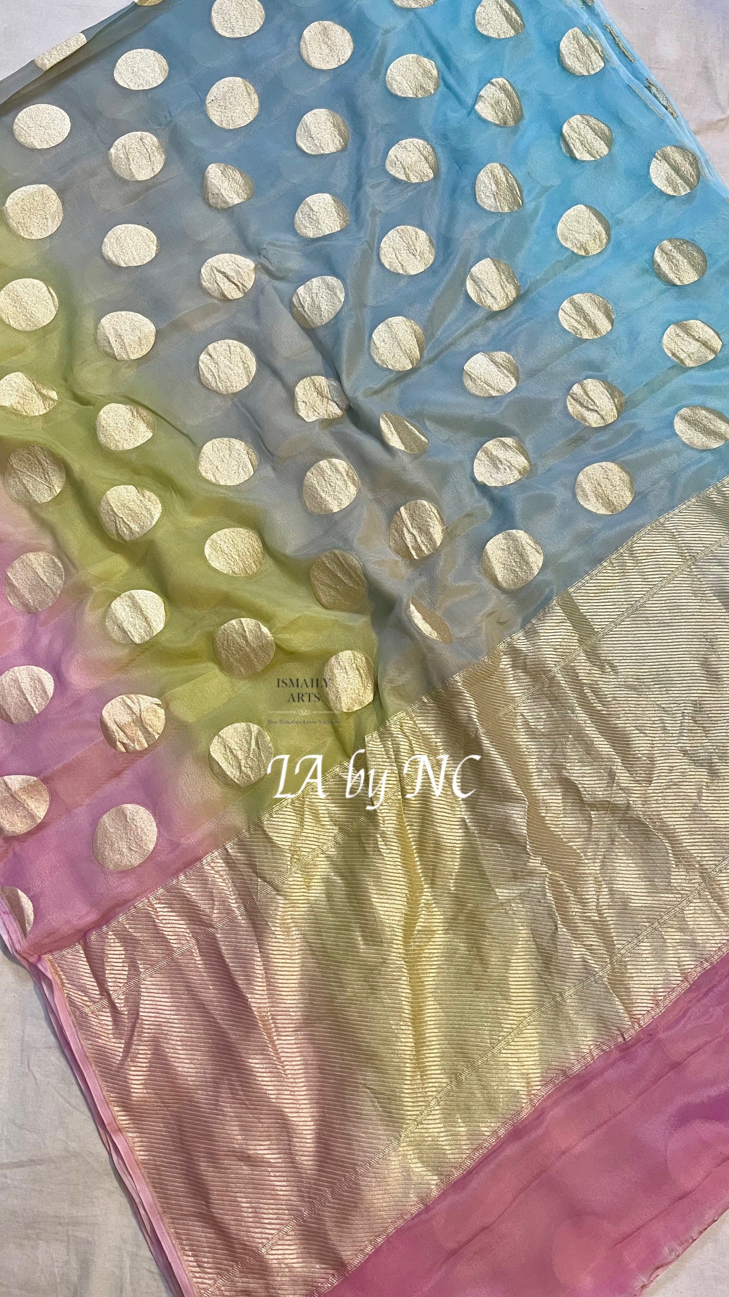 Designer Banarasi Pure Khaddi Georgette Saree