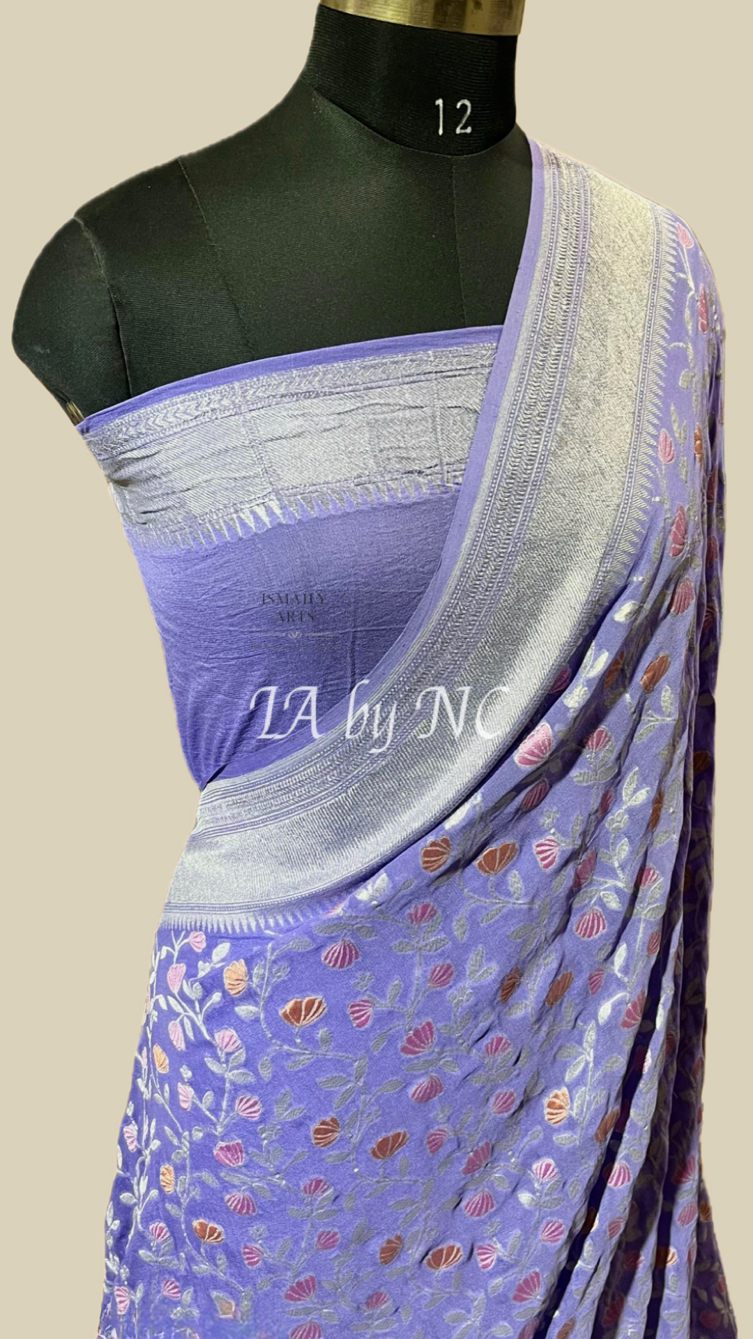 Ultra Banarasi Pure Khaddi Georgette Saree