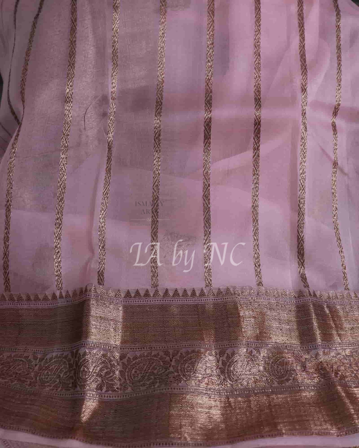 Baby Banarasi Pure Kora Silk Kadwa Saree