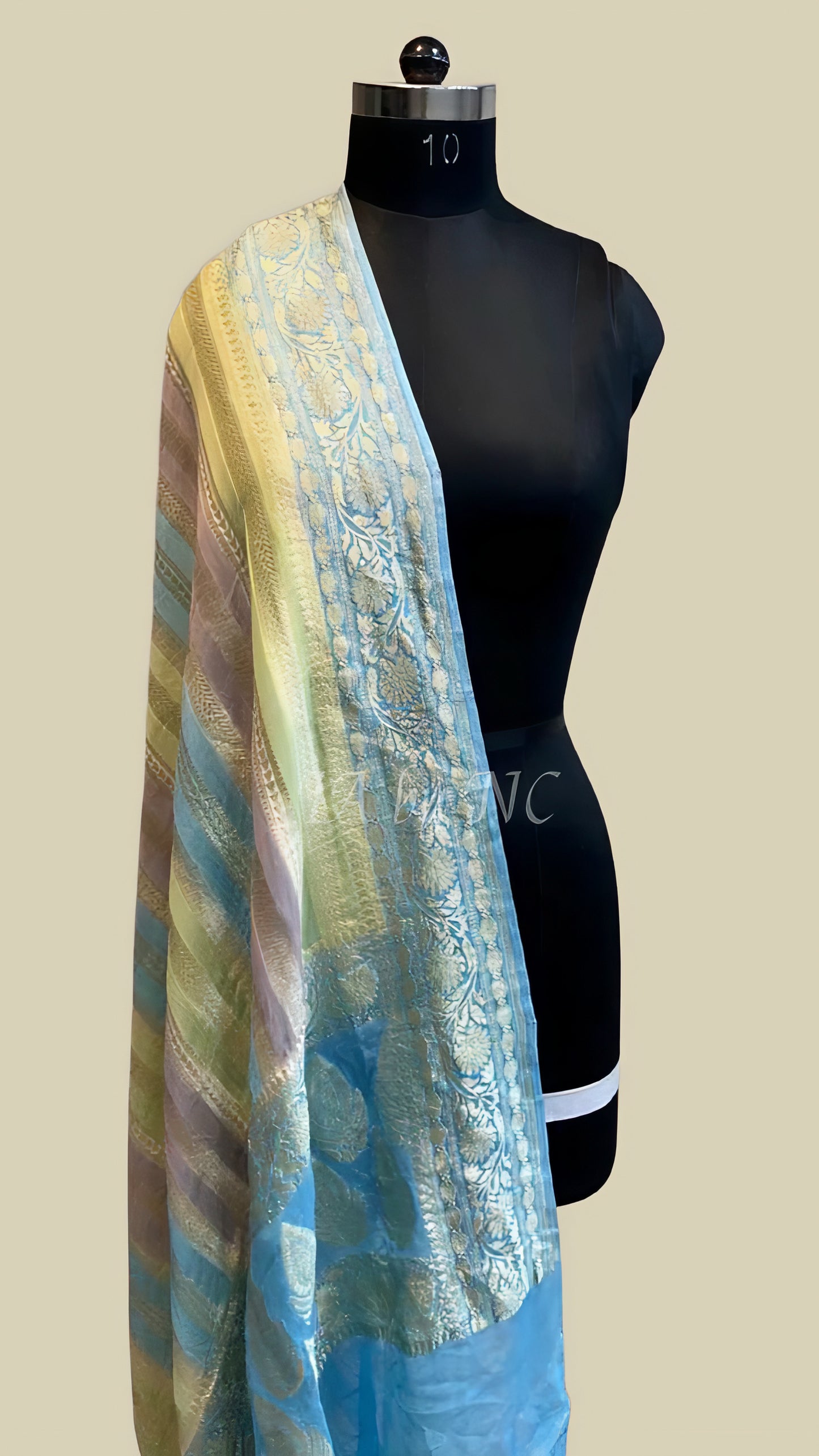 Banarasi Pure Khaddi Georgette Dupatta