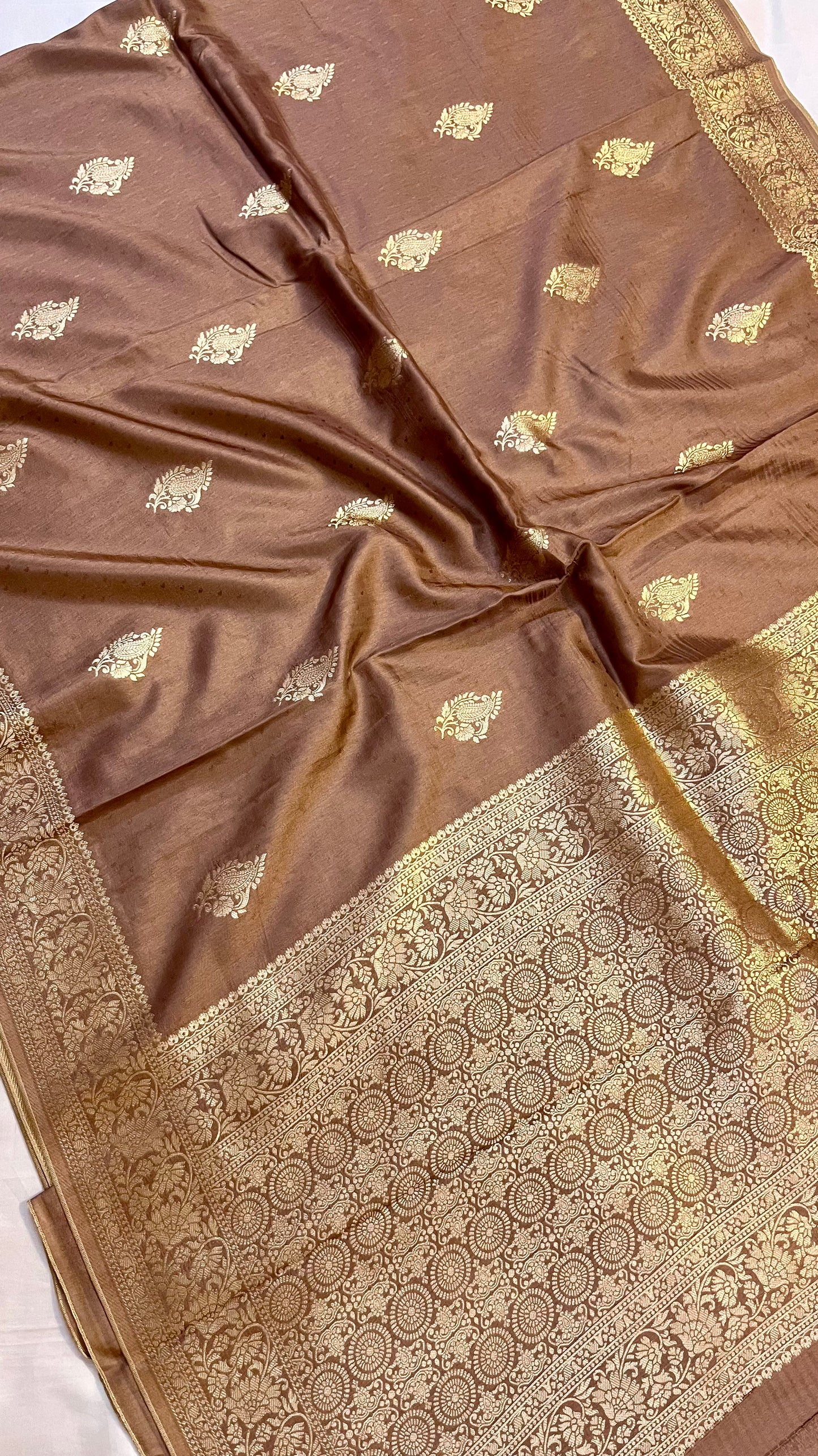 Banarasi Blend Pure Mashru Silk Saree