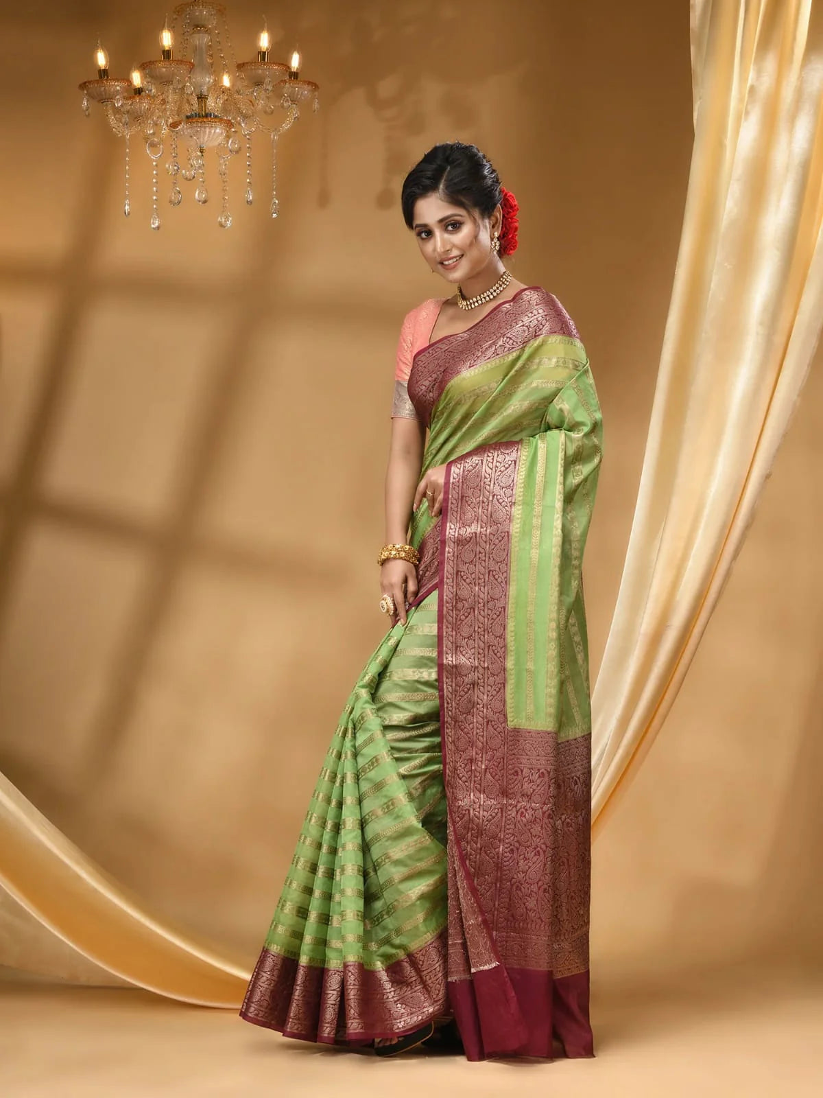 Banarasi Blend Khaddi Georgette Saree