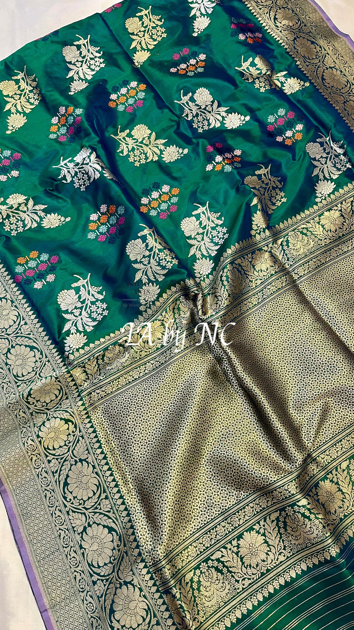 Sacramento Banarasi Pure Katan Silk Kadwa Pattu Saree