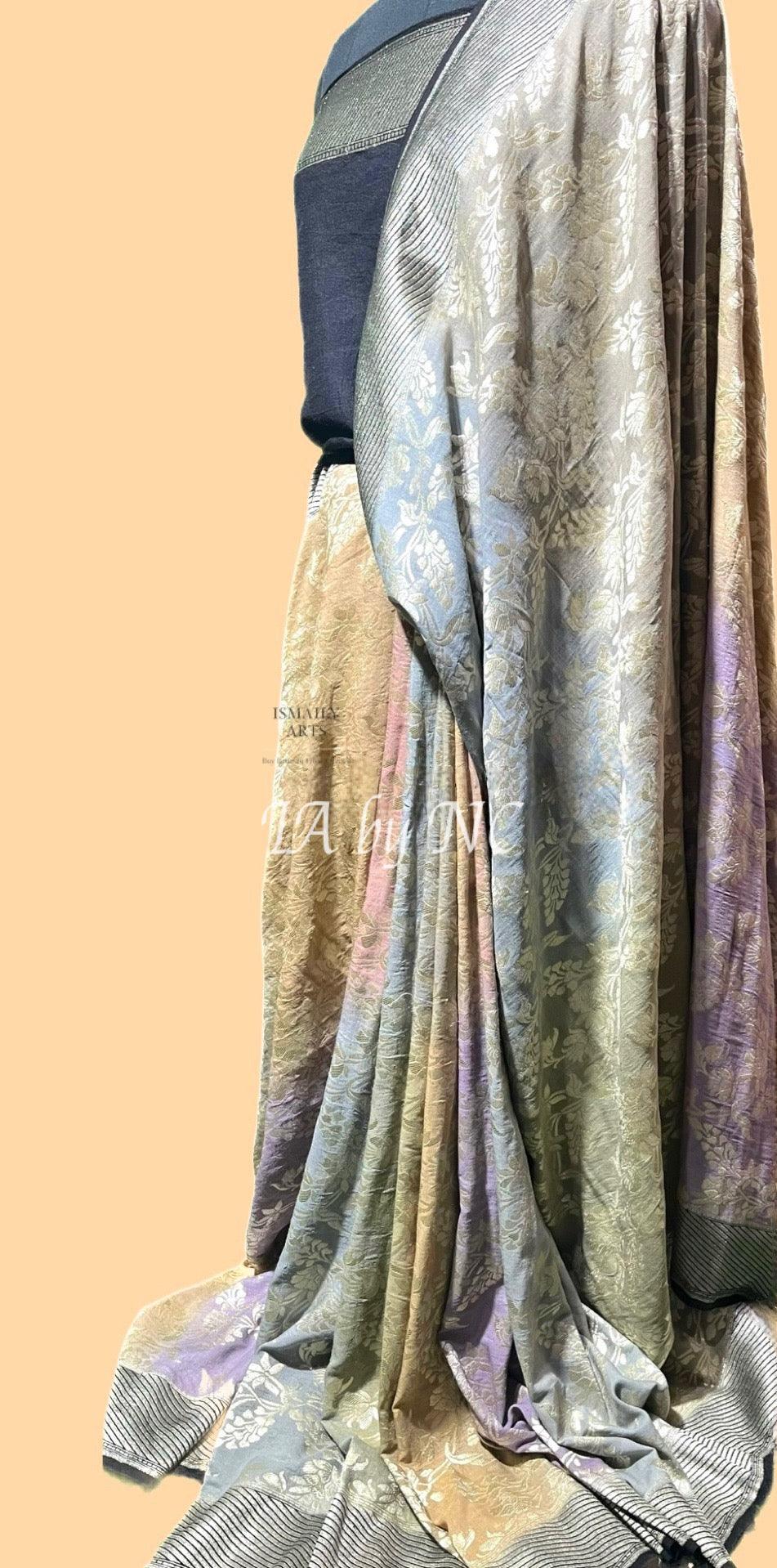 Black Banarasi Pure Munga Silk Saree