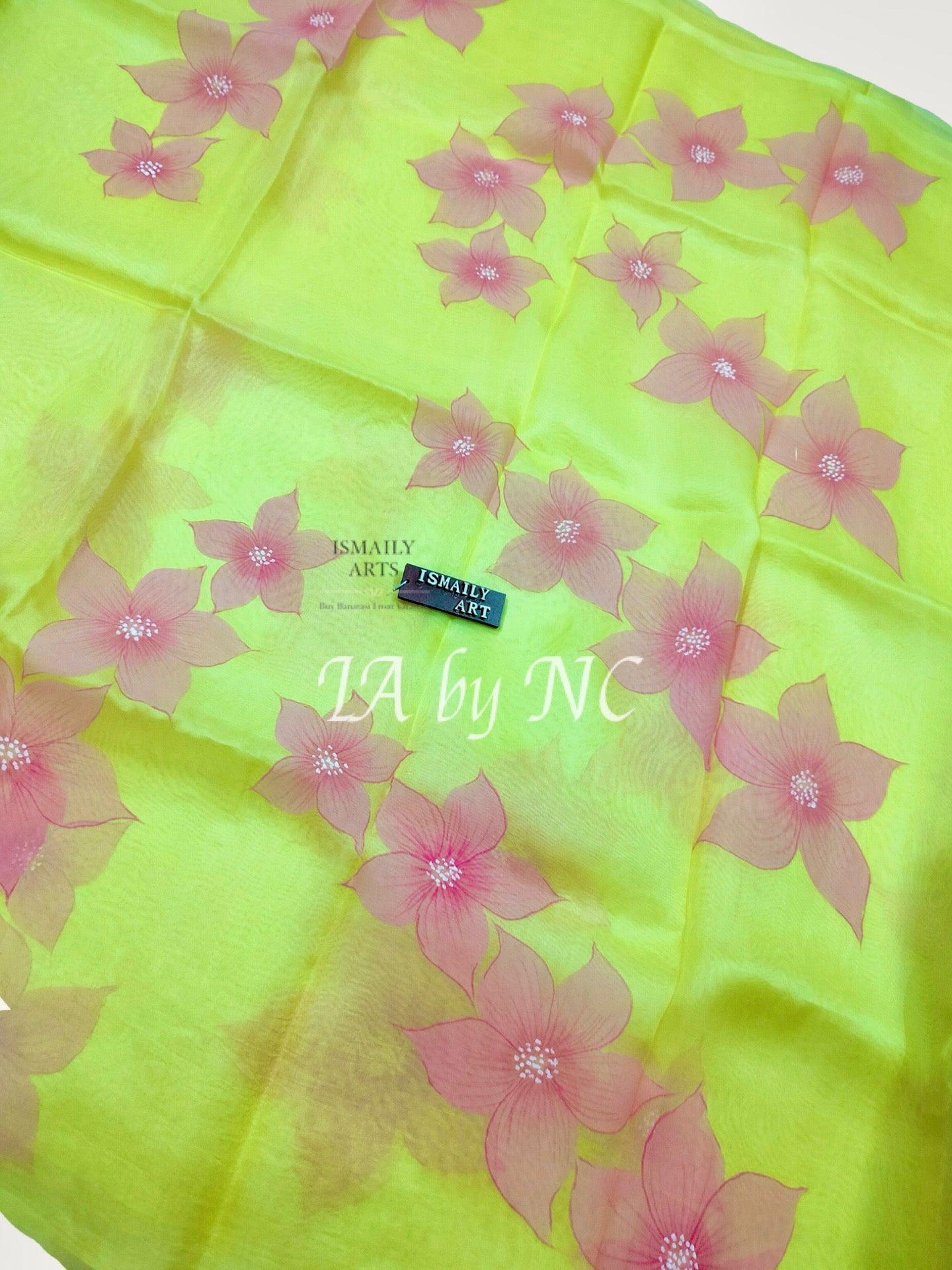 Tuscany Banarasi Pure Kora Organza Saree