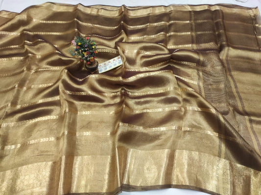 Hickory Banarasi Pure Tissue Silk Saree