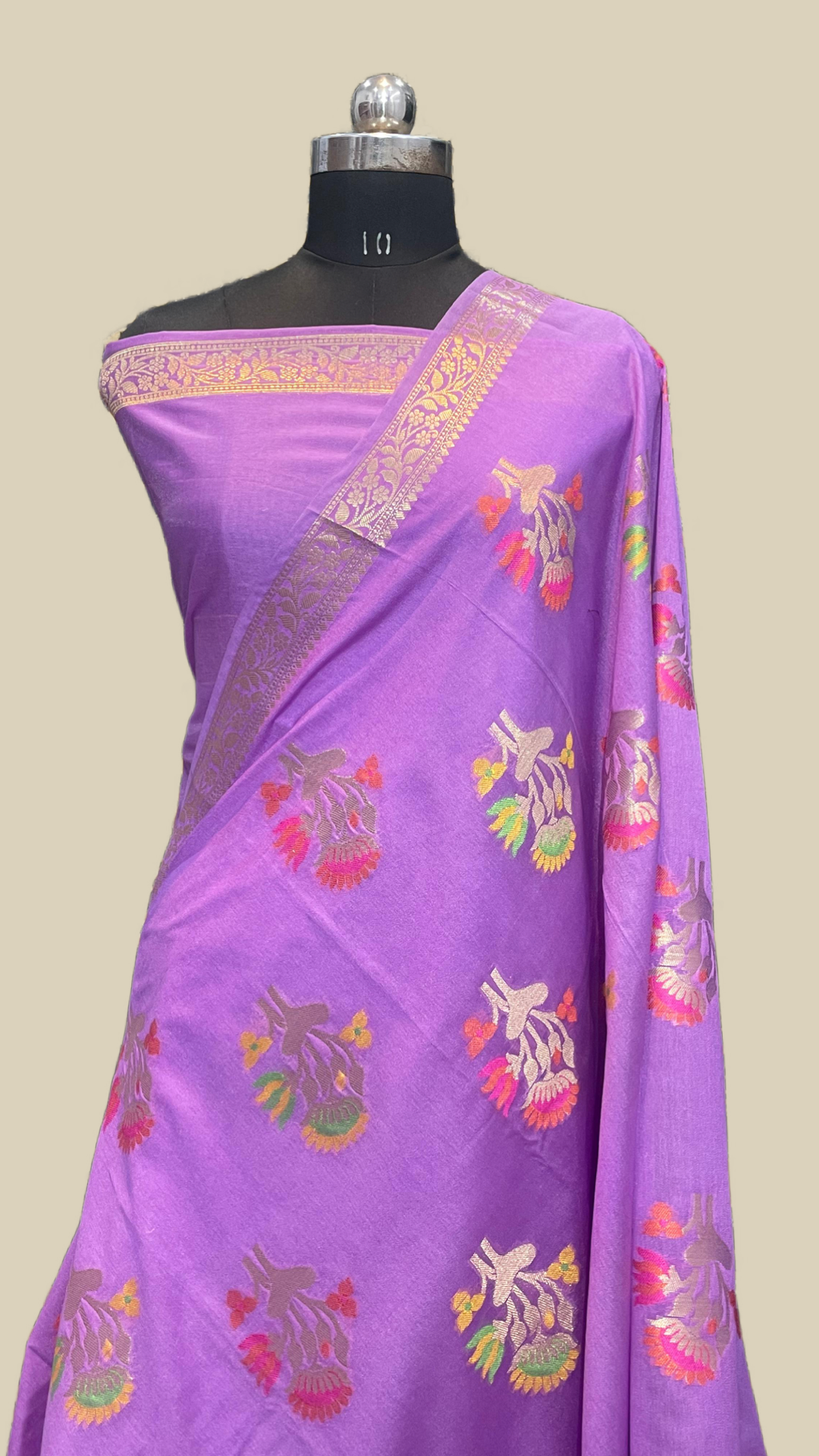 Banarasi Blend Khaddi Georgette Tilfi Saree