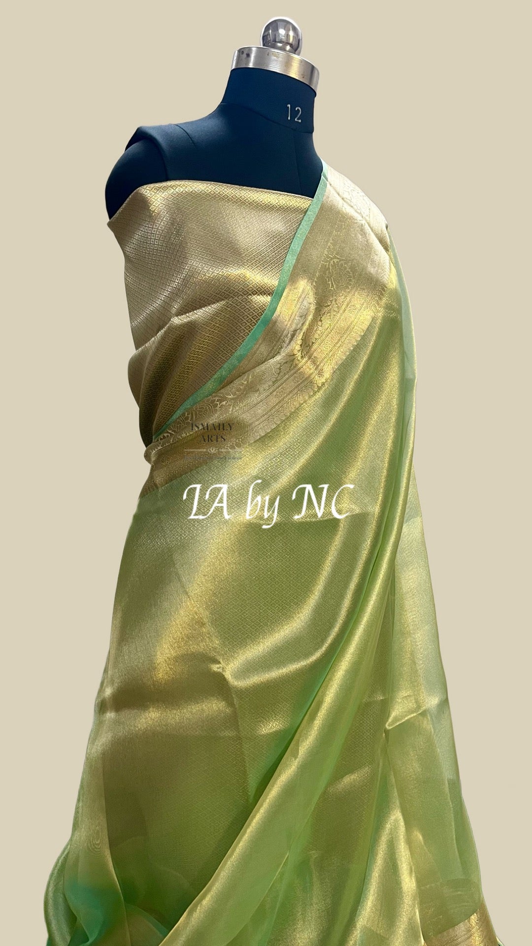 Kelly Banarasi Pure Tissue Silk Saree