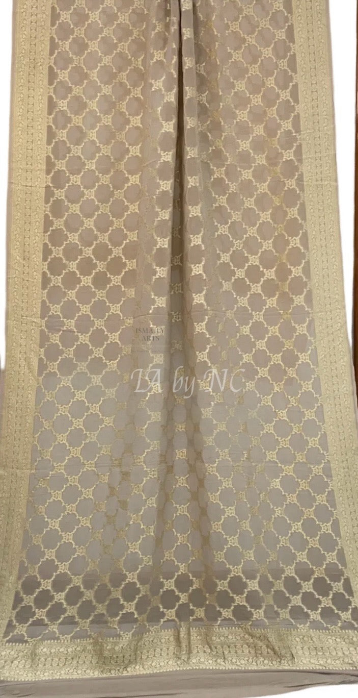 Moss Banarasi Pure Khaddi Georgette Dupatta