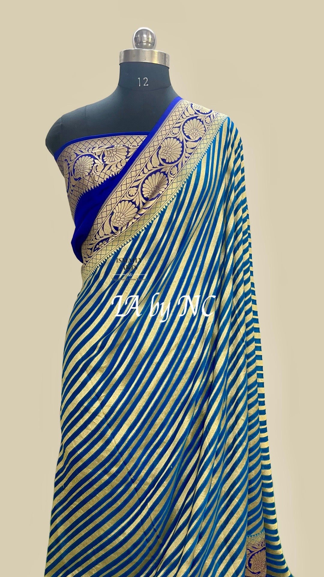 Turkish Banarasi Pure Khaddi Georgette Saree