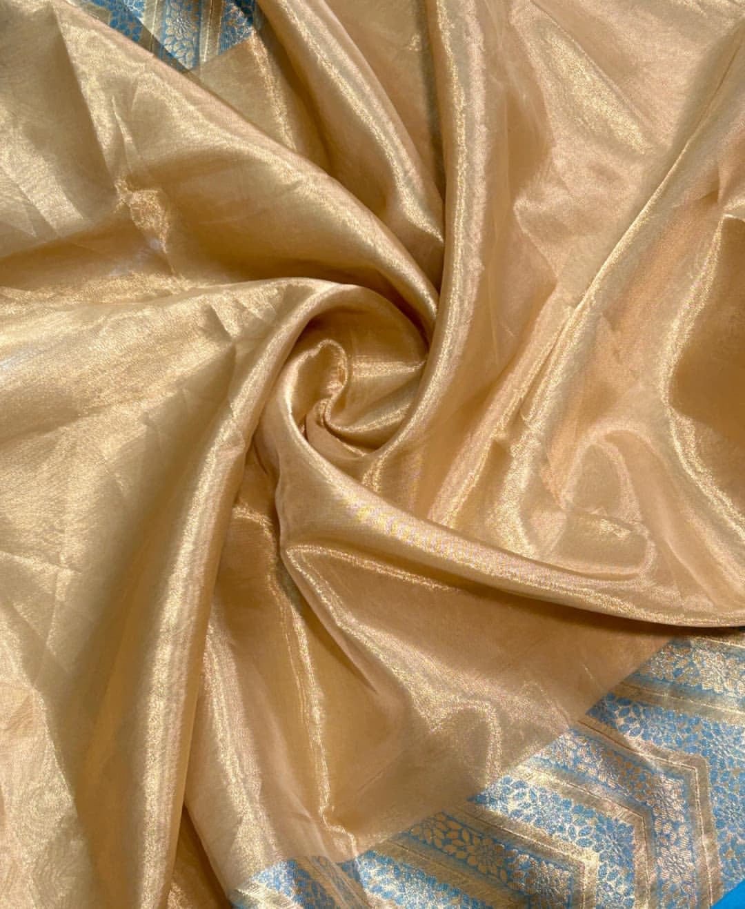 Nita Ambani Inspired Banarasi Blend Zari Tissue Silk Saree