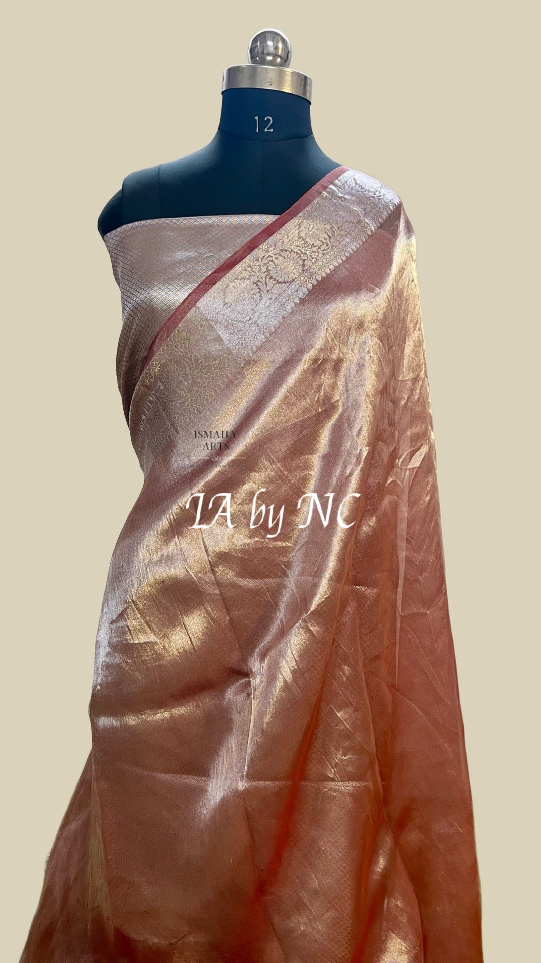 Burgundy Banarasi Pure Tissue Silk Saree