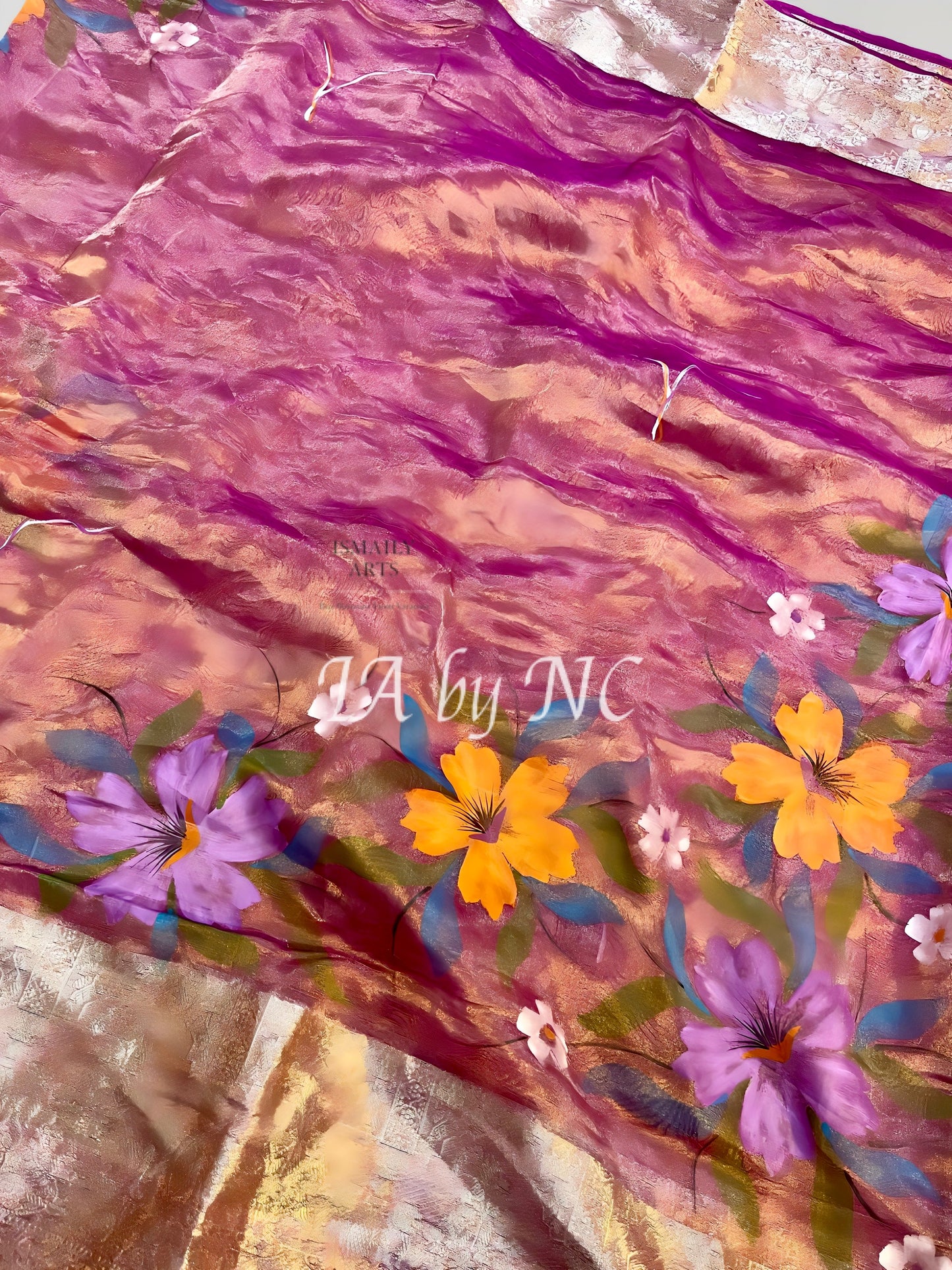 Berry Banarasi Pure Tissue Silk Saree