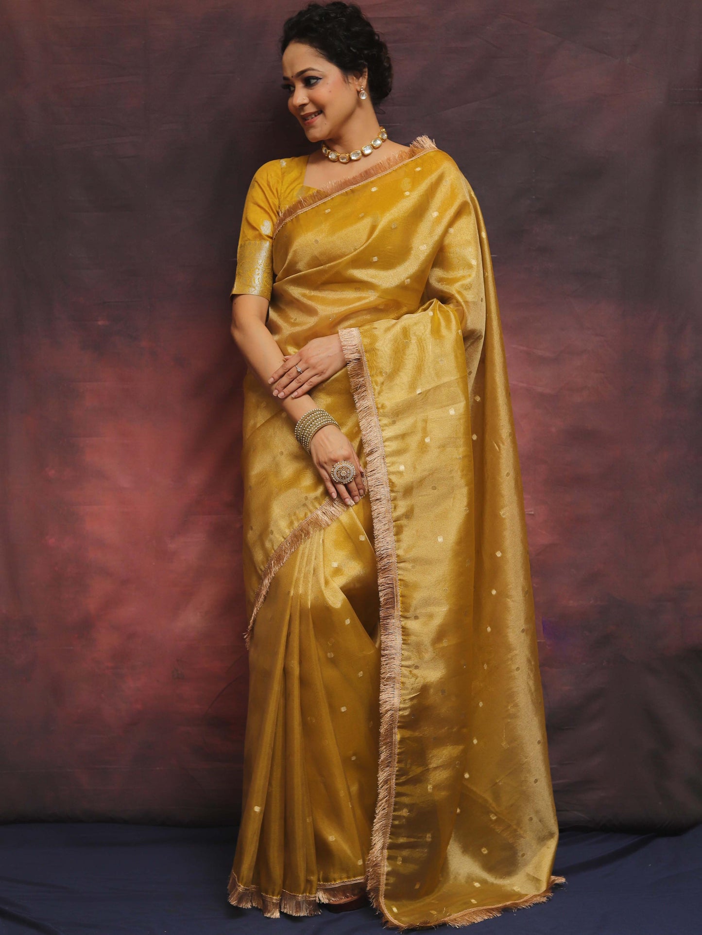 Banarasi Blend Tissue Silk Saree