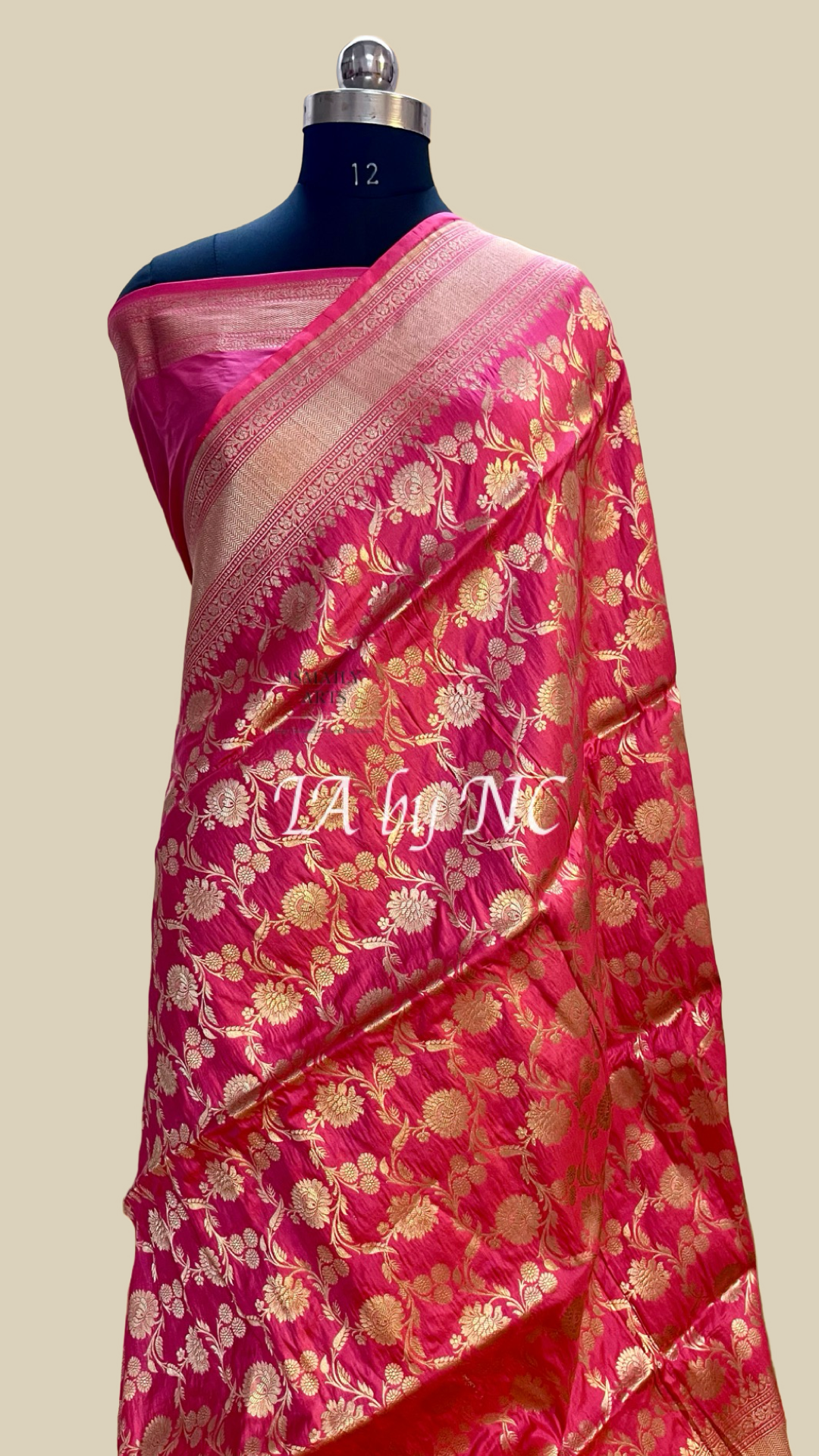 Punch Banarasi Pure Katan Silk Pattu Saree
