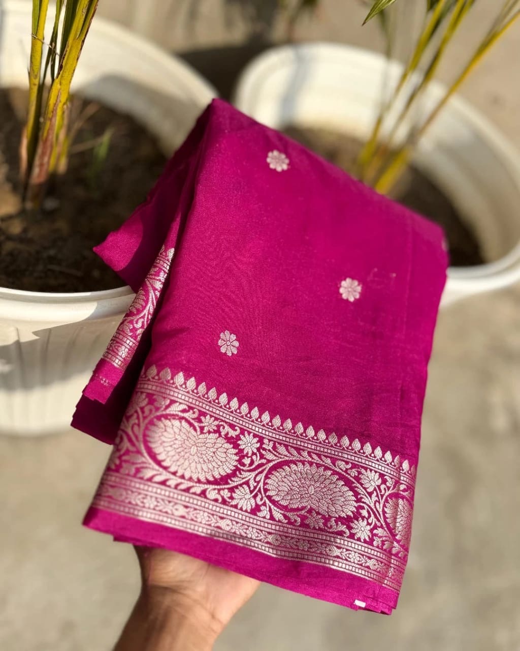 Banarasi Blend Khaddi Georgette Saree