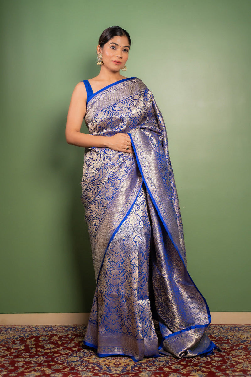 Royal Banarasi Pure Katan Silk Brocade Saree