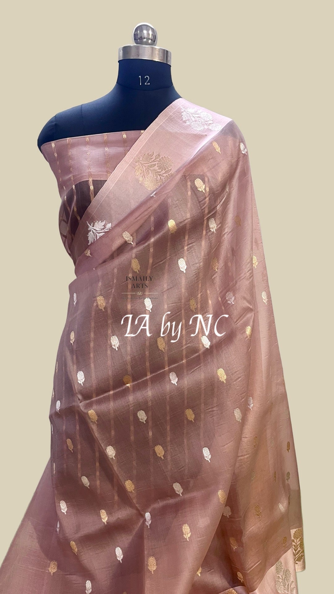 Bole Banarasi Pure Kora Silk Kadwa Saree