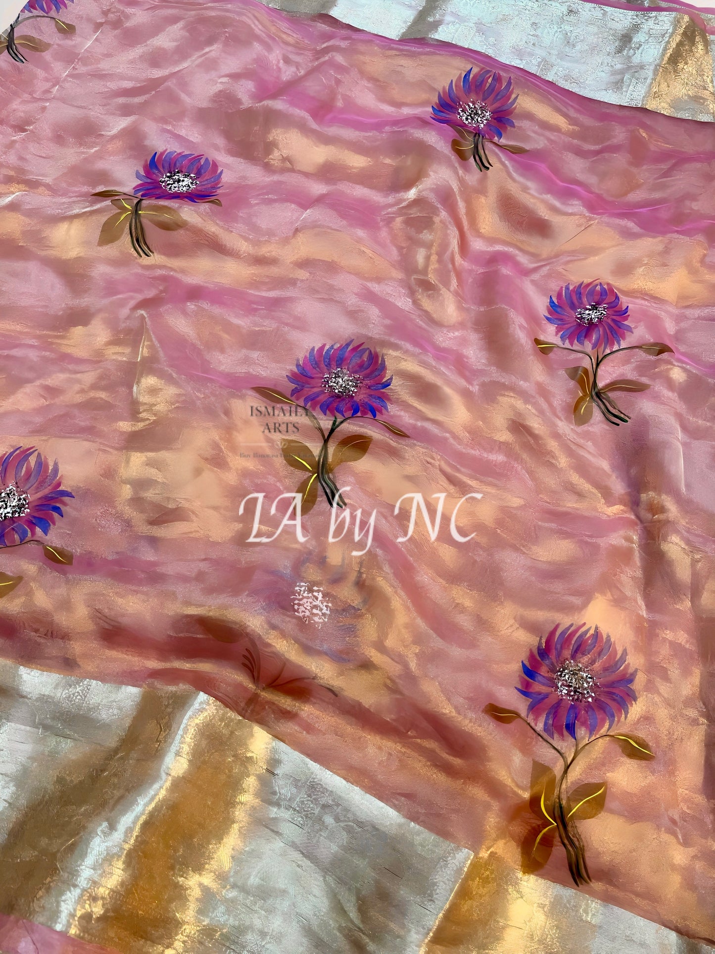 Baby Banarasi Pure Tissue Silk Saree