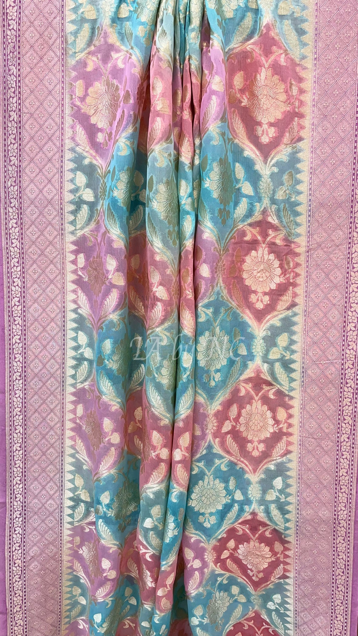 Banarasi Pure Khaddi Georgette Dupatta