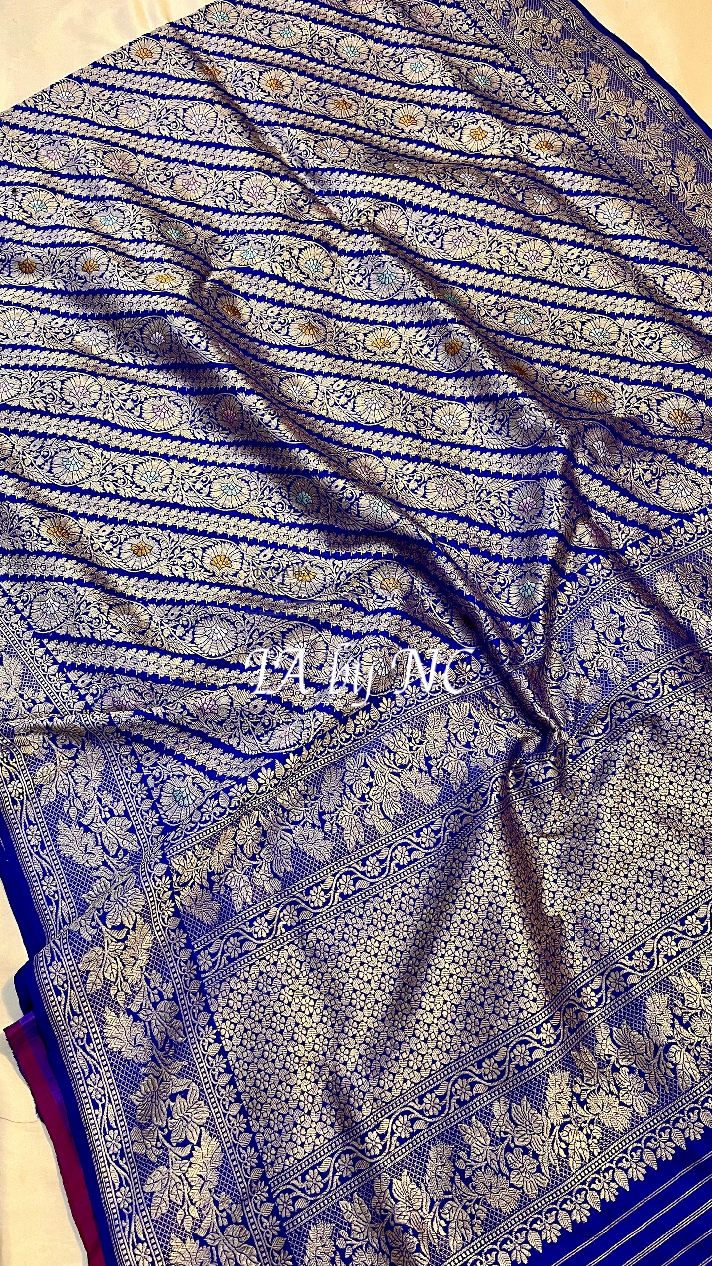 Royal Banarasi Pure Katan Silk Brocade Meenakari Pattu Saree