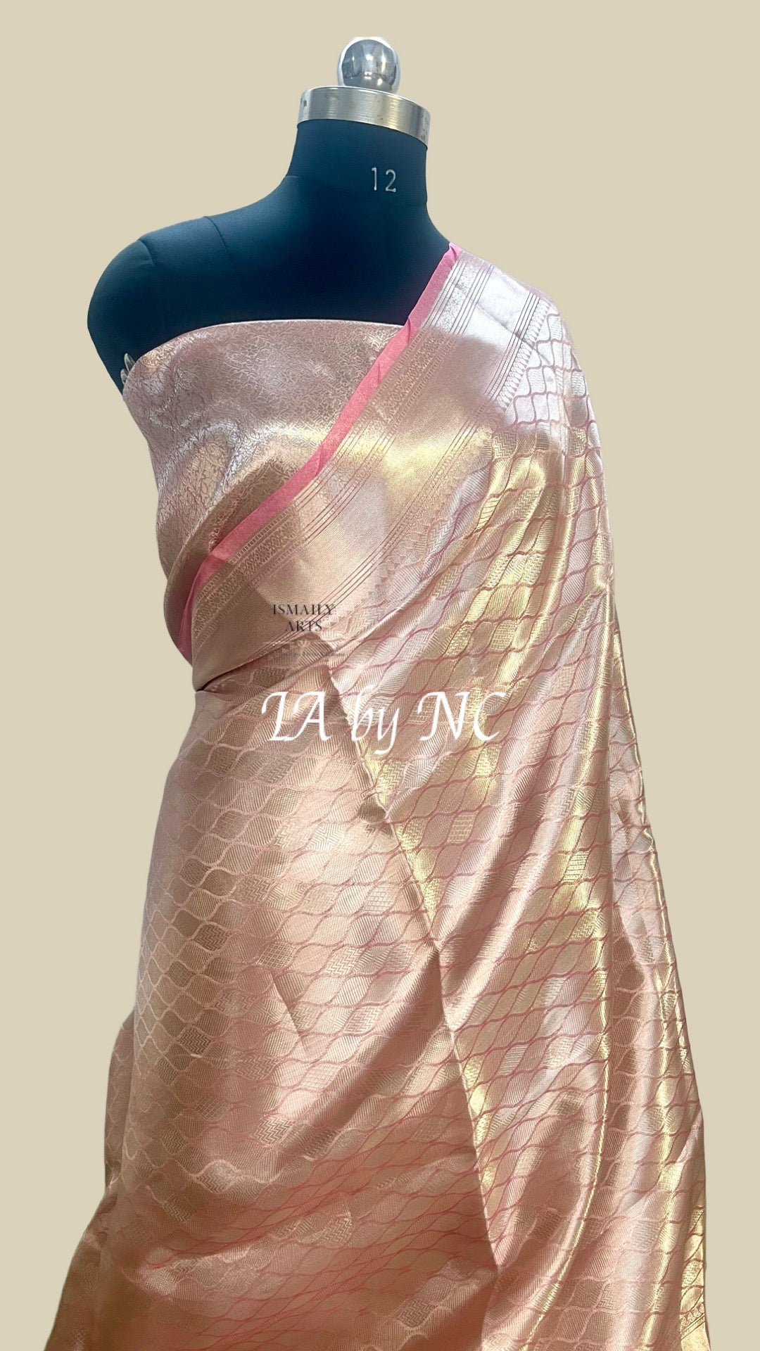 Baby Banarasi Pure Tissue Silk Brocade Saree