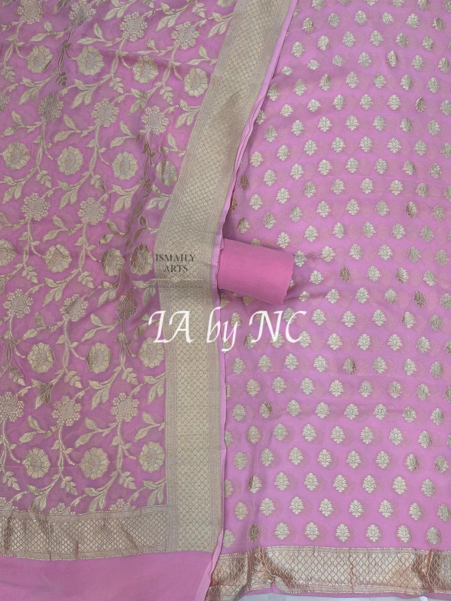 Taffy Banarasi Pure Khaddi Georgette Dress Materials