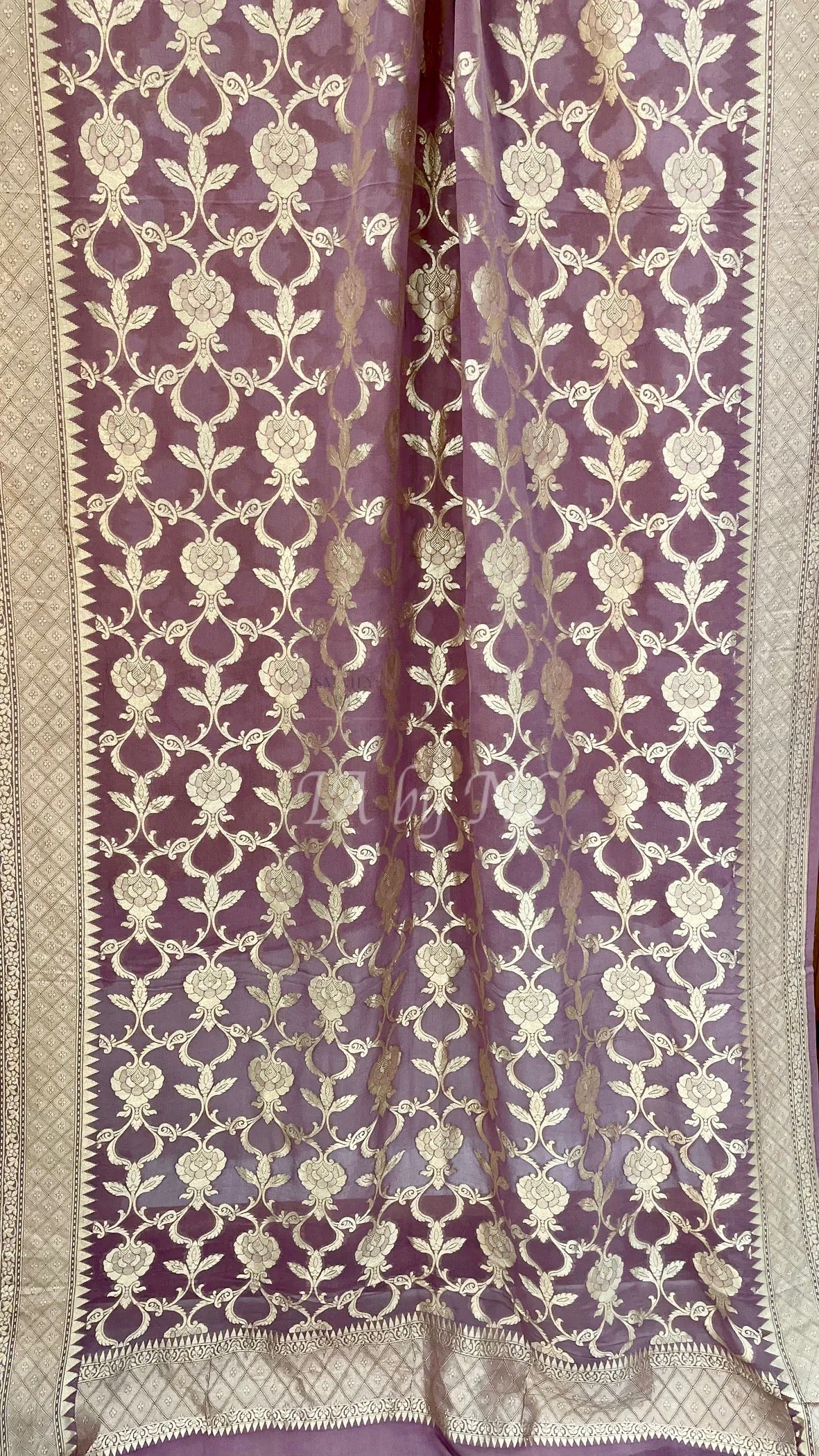 Banarasi Pure Khaddi Georgette Dupatta