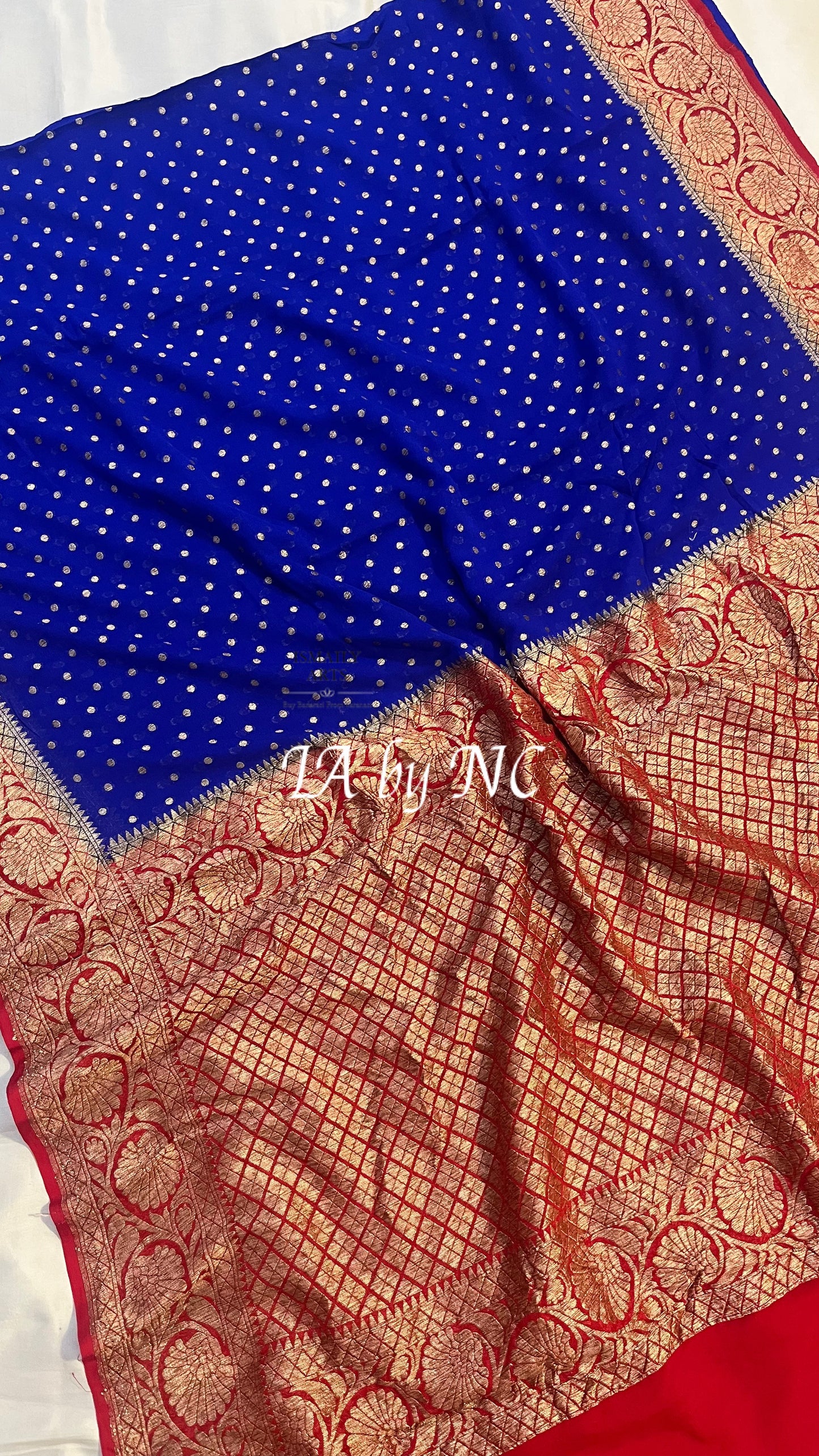 Royal Banarasi Pure Khaddi Georgette Saree