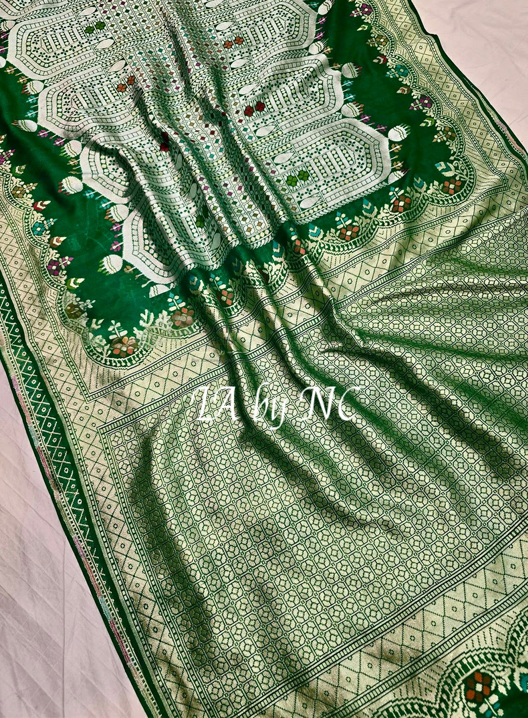 Sacramento Banarasi Pure Khaddi Tussar Georgette Designer Saree