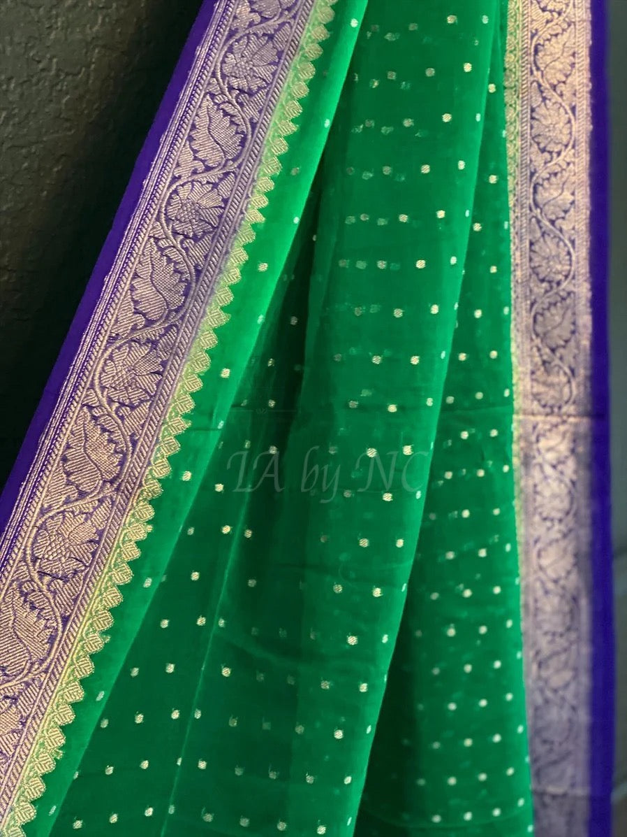 Forest Banarasi Pure Khaddi Georgette Dupatta