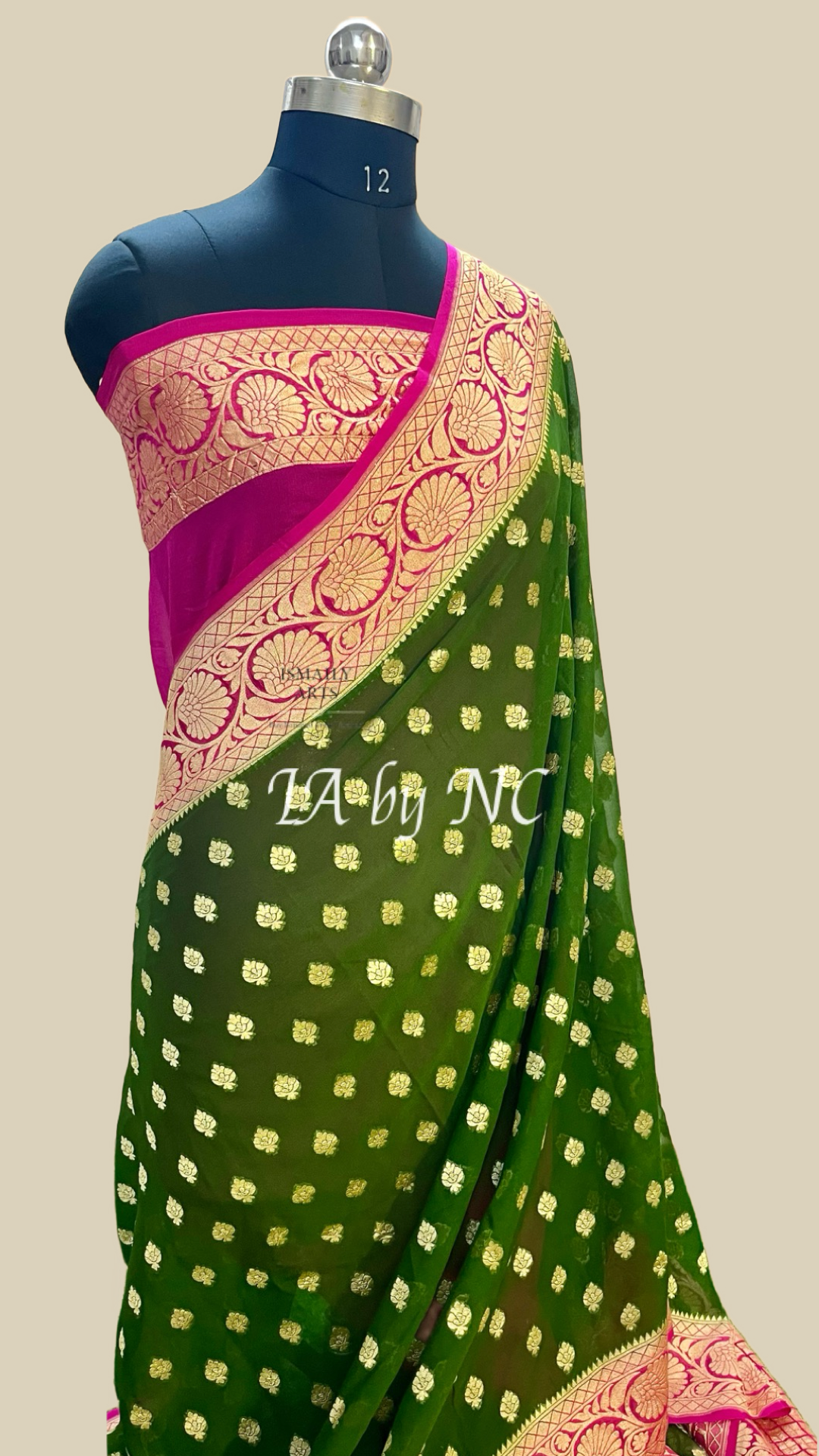 Fern Banarasi Pure Khaddi Georgette Sarees