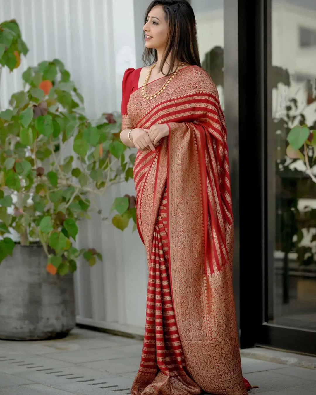 Banarasi Blend Khaddi Georgette Saree